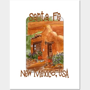 Santa Fe, New Mexico, USA Posters and Art